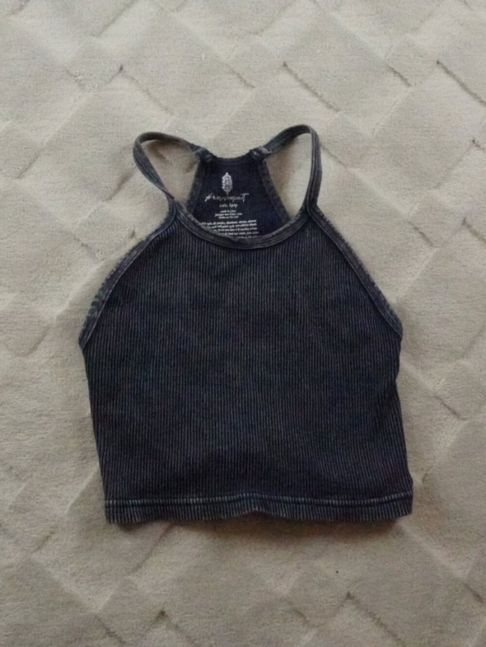 Free People Movement Ribbed Tank Top Womens Extra Small